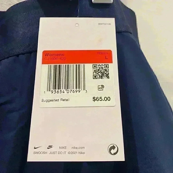 NWT NIKECOURT VICTORY WOMEN'S TENNIS SKIRT Sz L - Picture 4 of 7